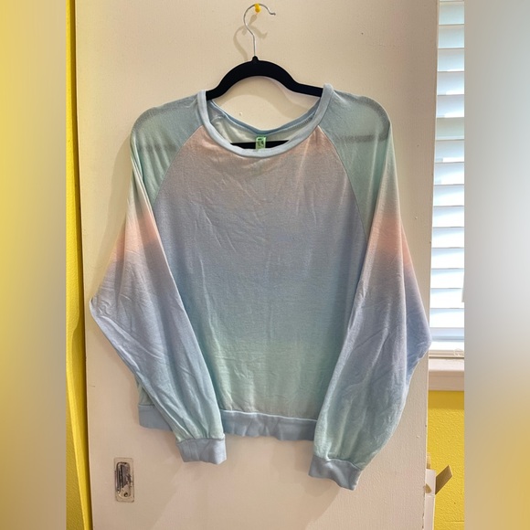 Honeydew Intimates Blue Pink Lounge Set - Picture 2 of 5